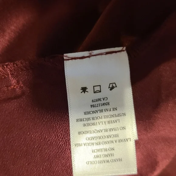 Like New Rails Jet Rust Spotted Wide Leg Jumpsuit - Picture 9 of 10